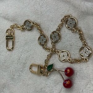 LV x Takashi Murakami Cherry Chain ✨ Limited Edition Bag Charm